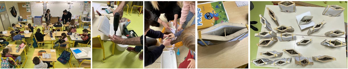 Le Crrouhennec atelier livre plantes